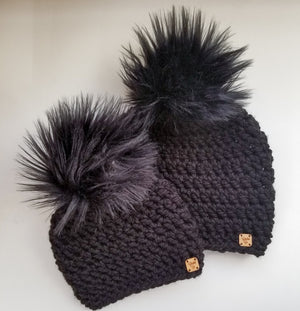 Newfoundland Faux Fur Pom Hat