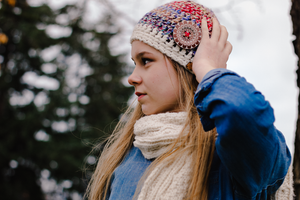 Ambrosia Hat with Button