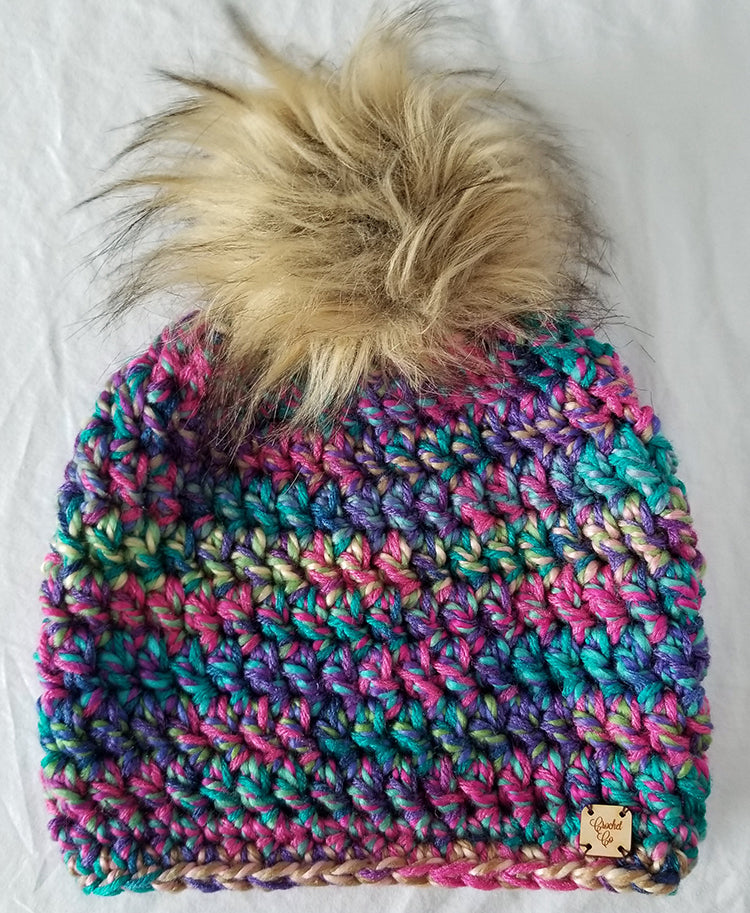 Treasure Trove Faux Fur Pom Hat